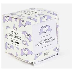 DOXY 30 Day Challenge Self Care Box Wellness Activities Daily Prompts Resolution